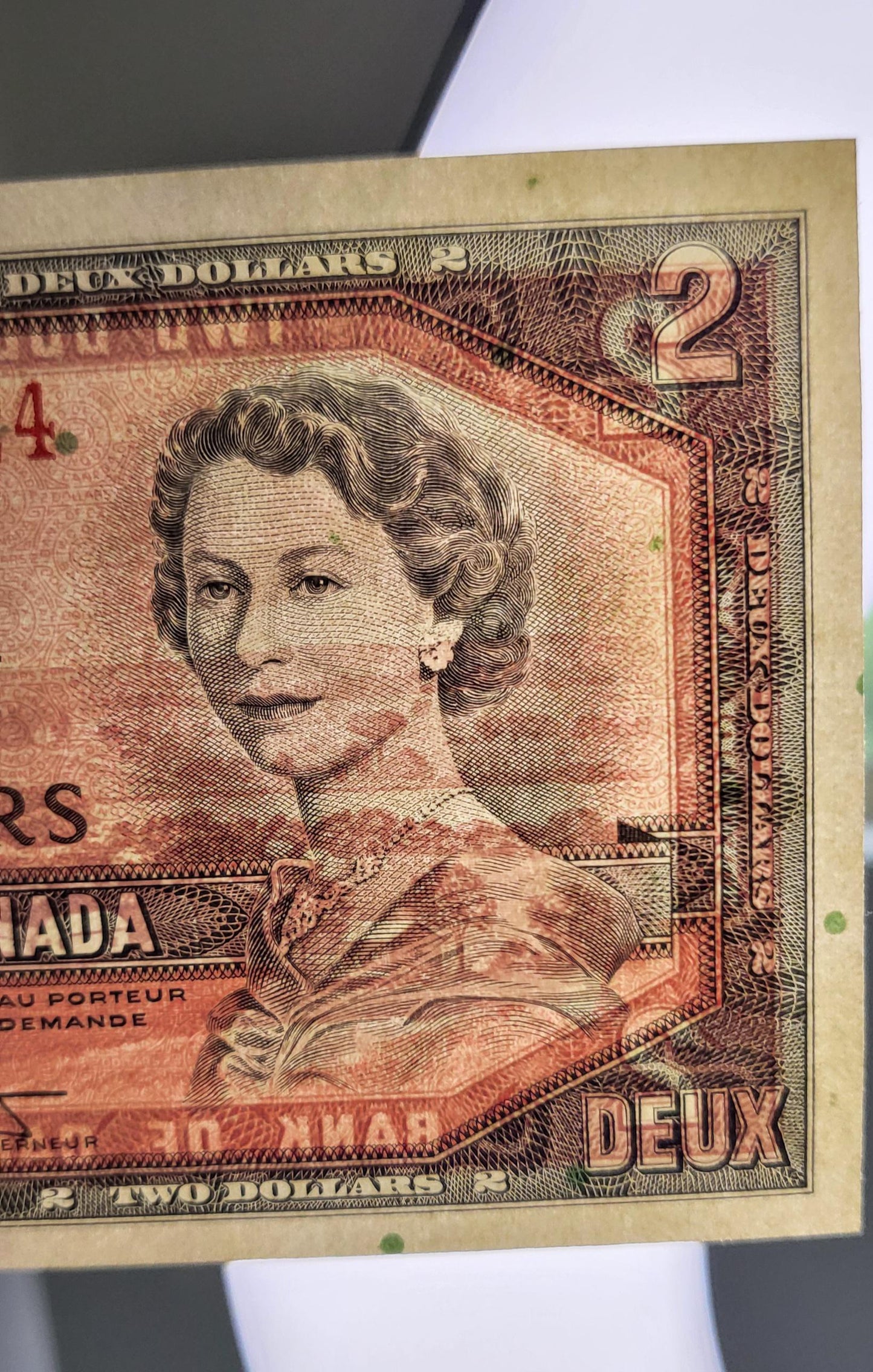 2 Two Dollars 1954 Canada Lawson Bouey BC 38d Consecutive Pair Uncirculated UNC