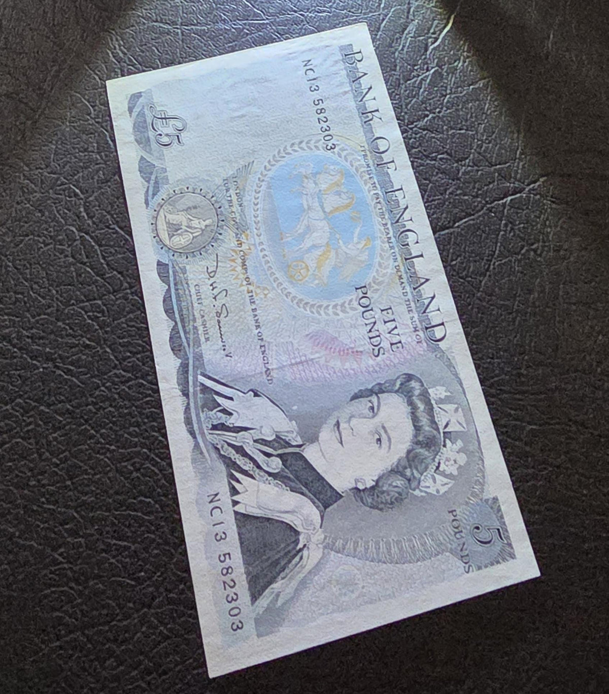 5 Five Pounds 1980 Great Britain United Kingdom Bank of England Uncirculated UNC