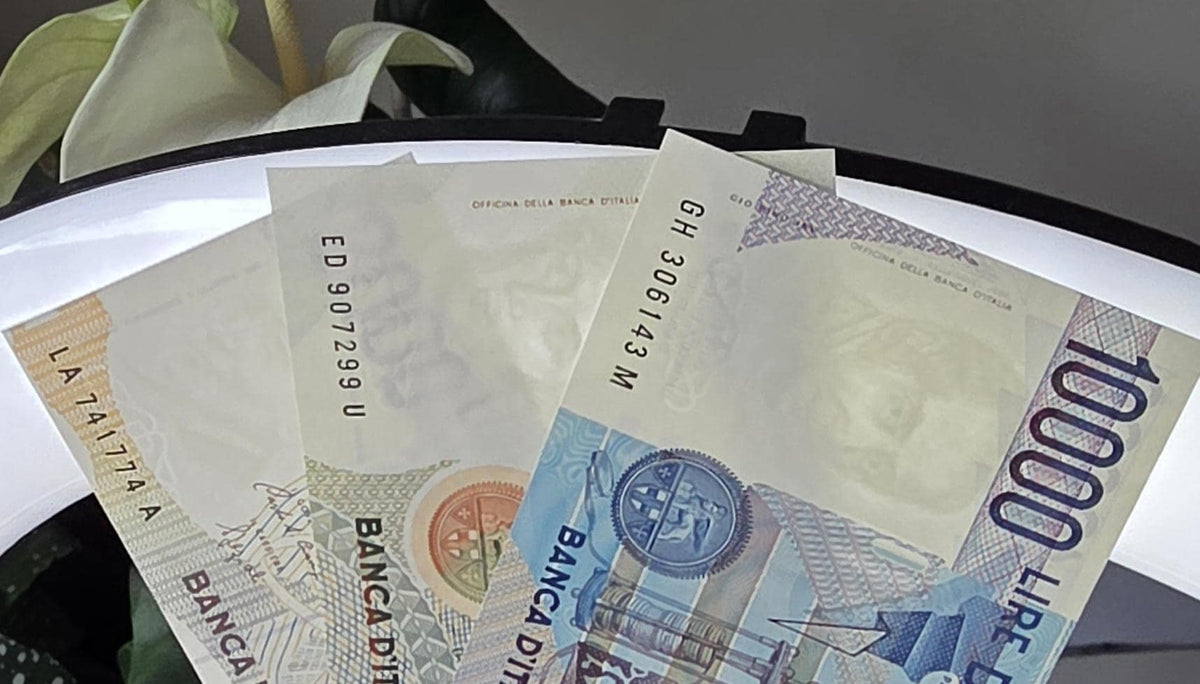 Set of 500, 1000 (×2), 2000, 5000 and 10000 1970s- 1990s Lire Italy Italia Gem Uncirculated UNC ( 6 notes)