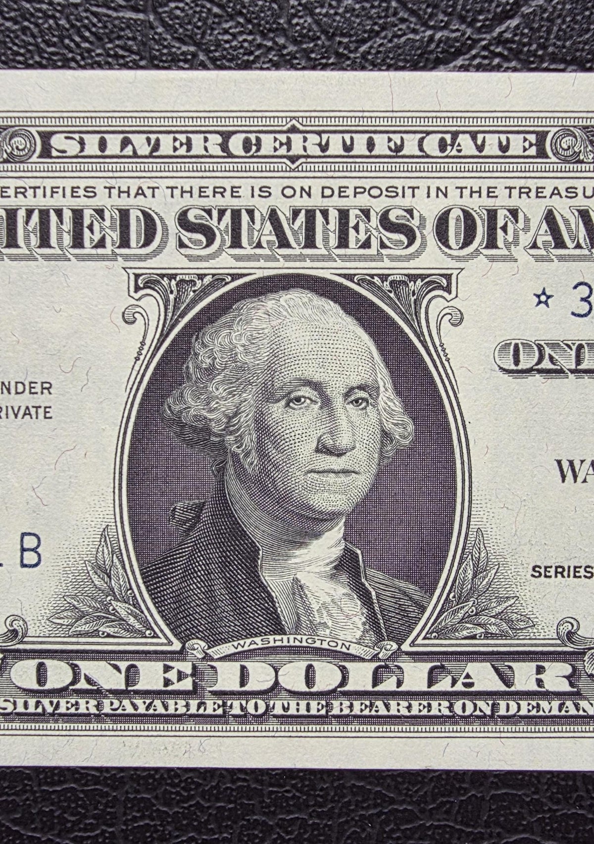 One Dollar 1957 Blue Seal STAR replacement note United States of America USA Gem Uncirculated UNC