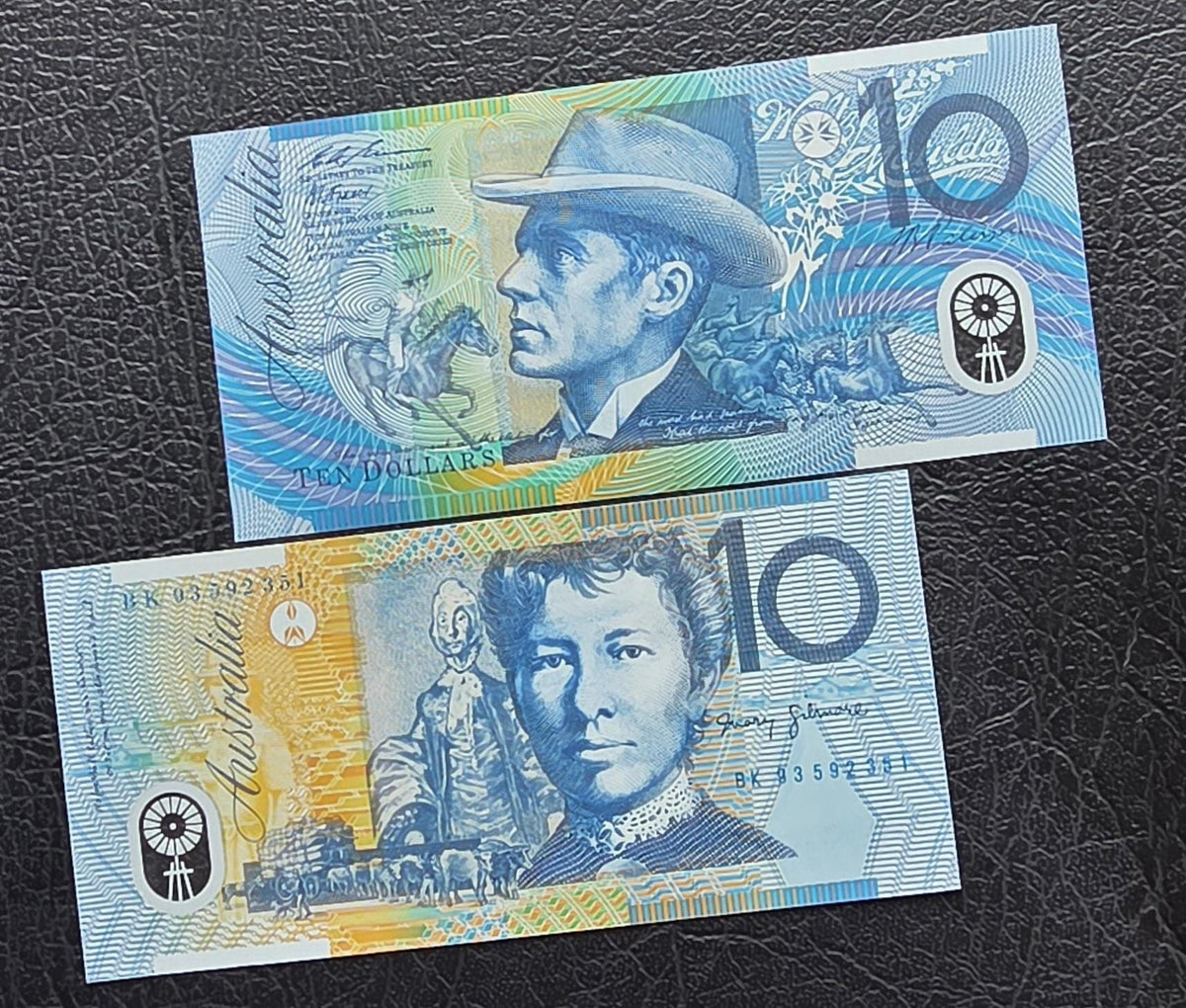 10 dollars Australia notes Gem Uncirculated UNC