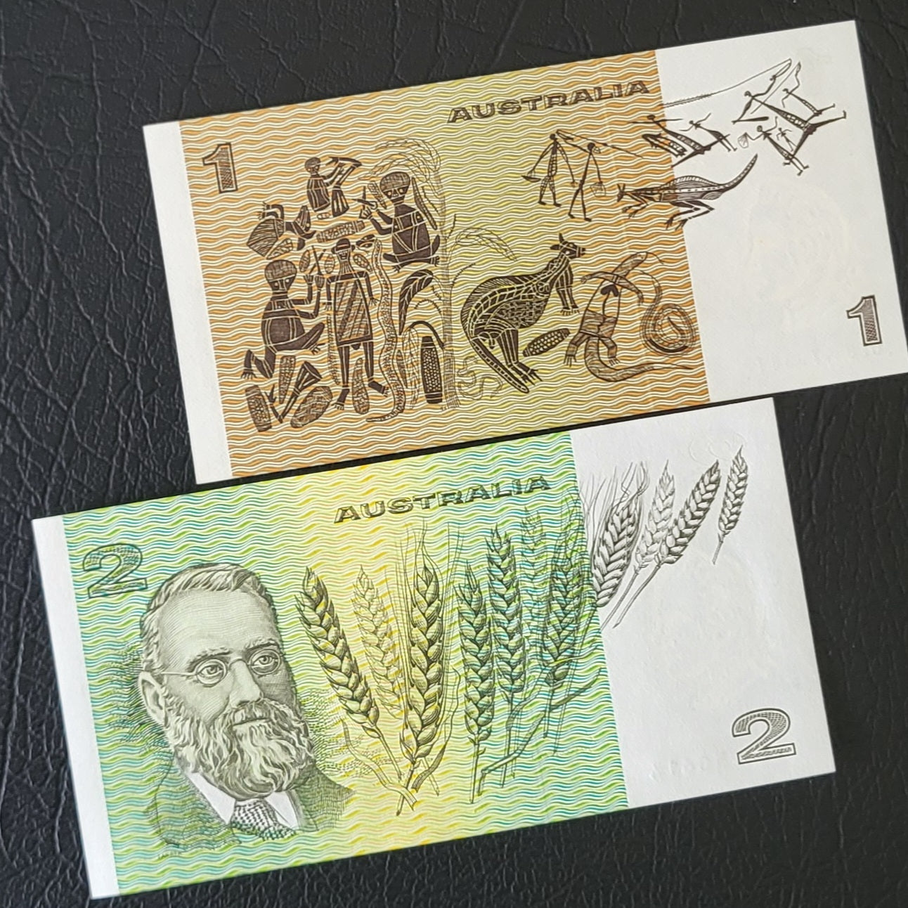Set of 1, 2, 5, 10 and 20 Dollars 1980- 1990s Australia Uncirculated UNC Gem