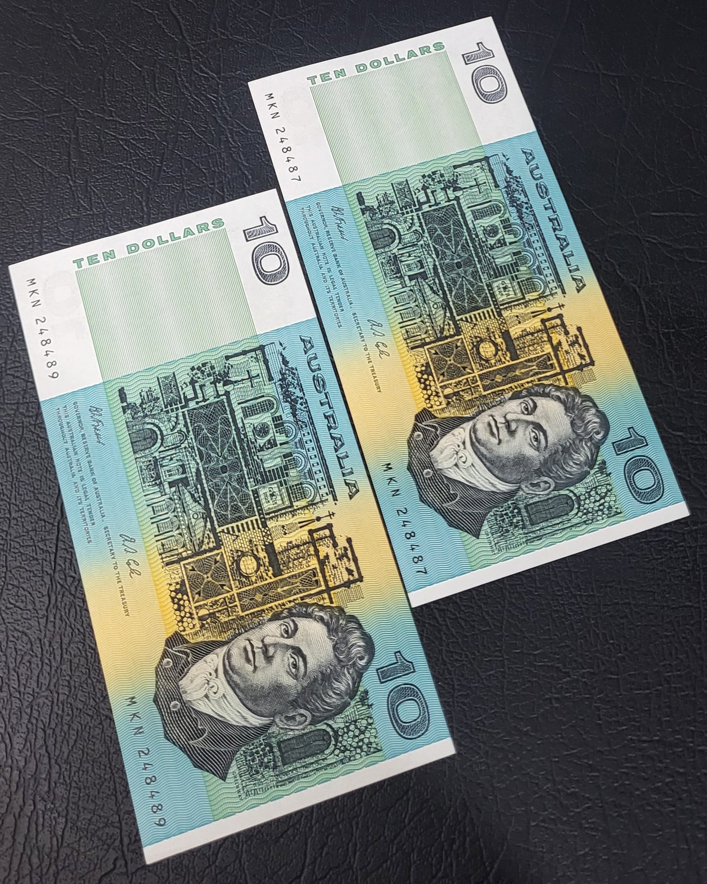 10 Ten Dollars 1989 Australia Uncirculated UNC