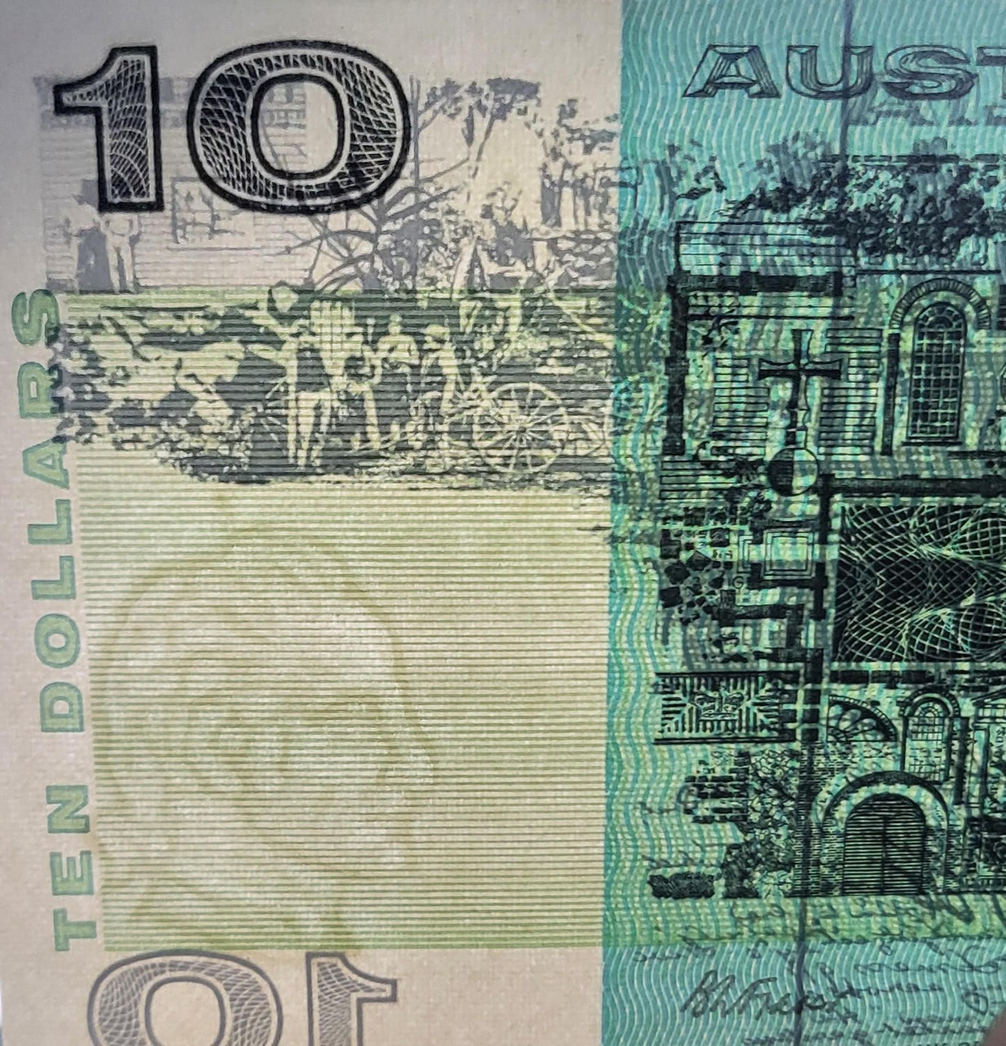 10 Ten Dollars 1989 Australia Uncirculated UNC