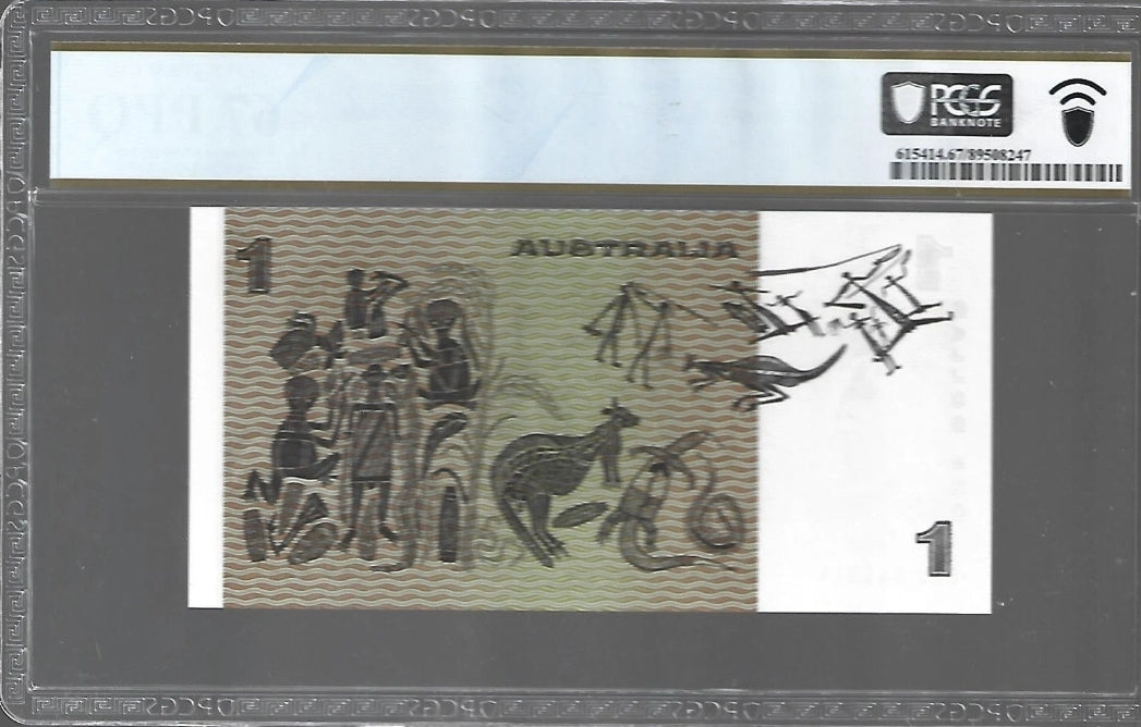 1 $ Dollar 1982 Australia Reserve Bank of Australia P 42d PCGS 67 PPQ