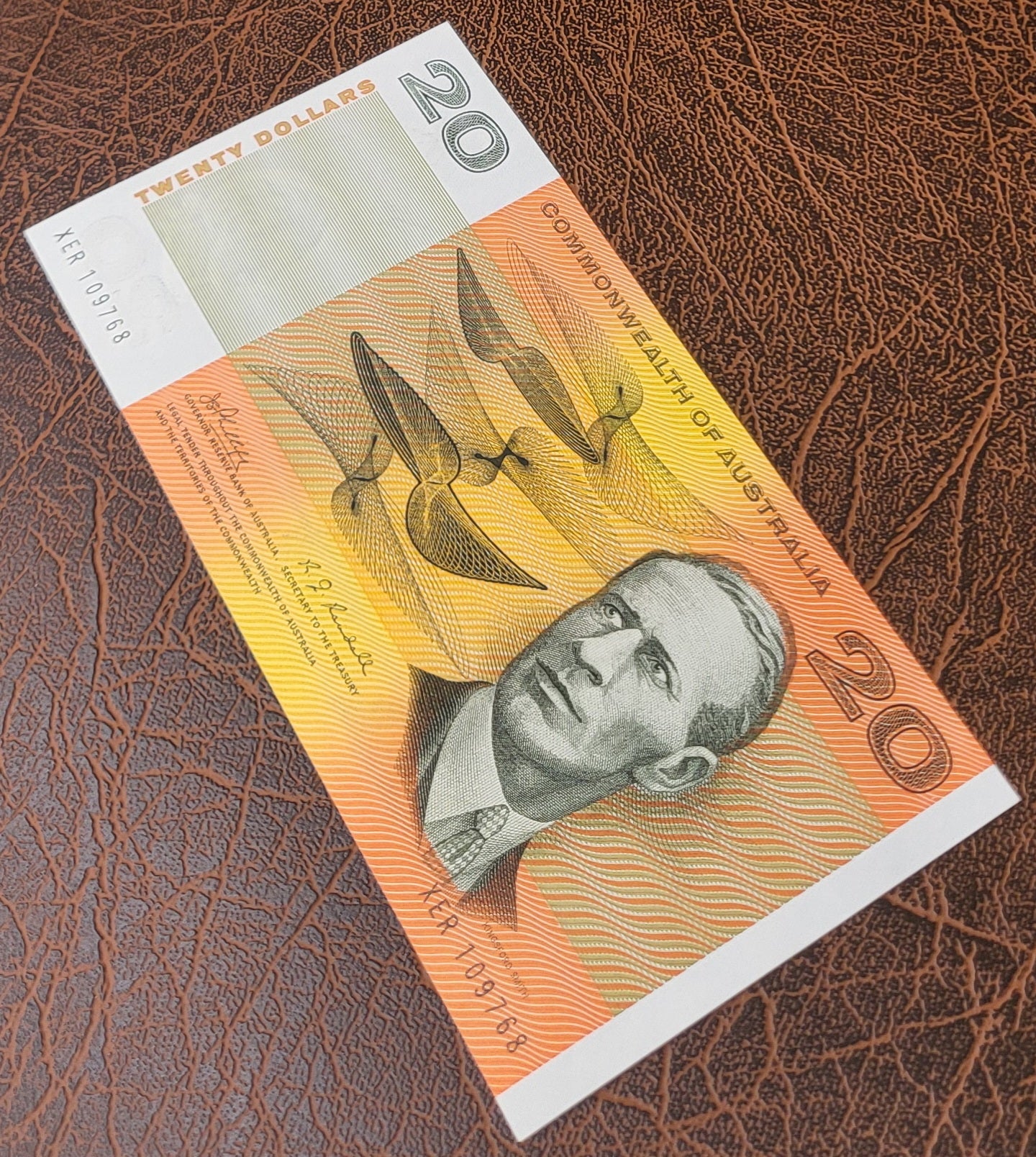 Ten 10 Dollars 1968 Phillips Randall Australia Uncirculated UNC GEM P 41c Rare Signature