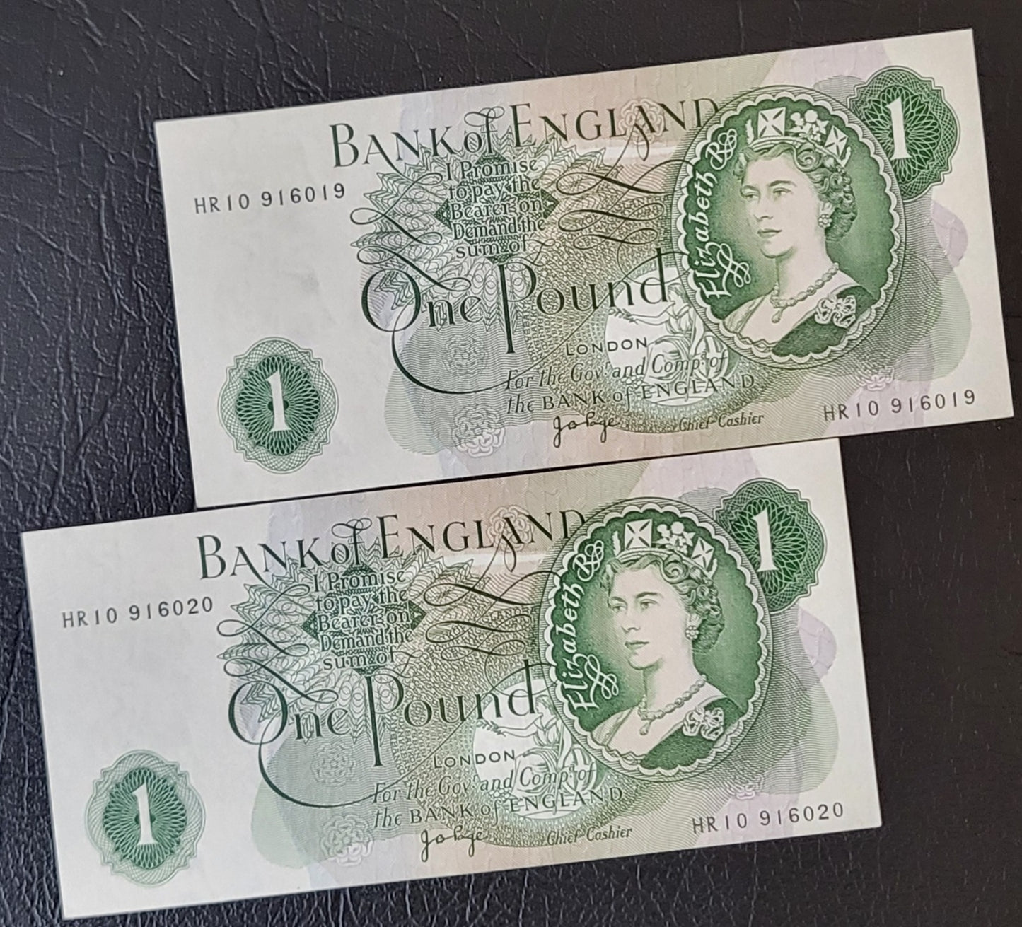 1 One Pound 1970 Great Britain Bank of England Uncirculated UNC GEM