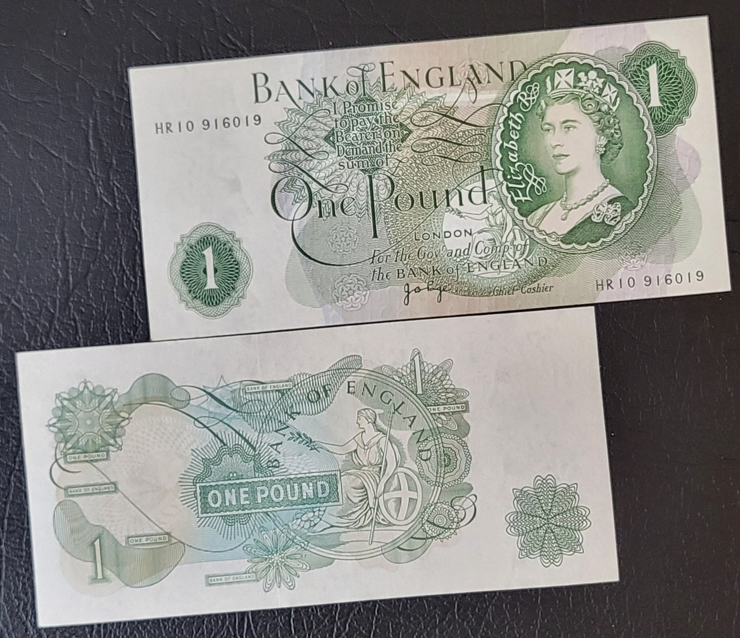 1 One Pound 1970 Great Britain Bank of England Uncirculated UNC GEM