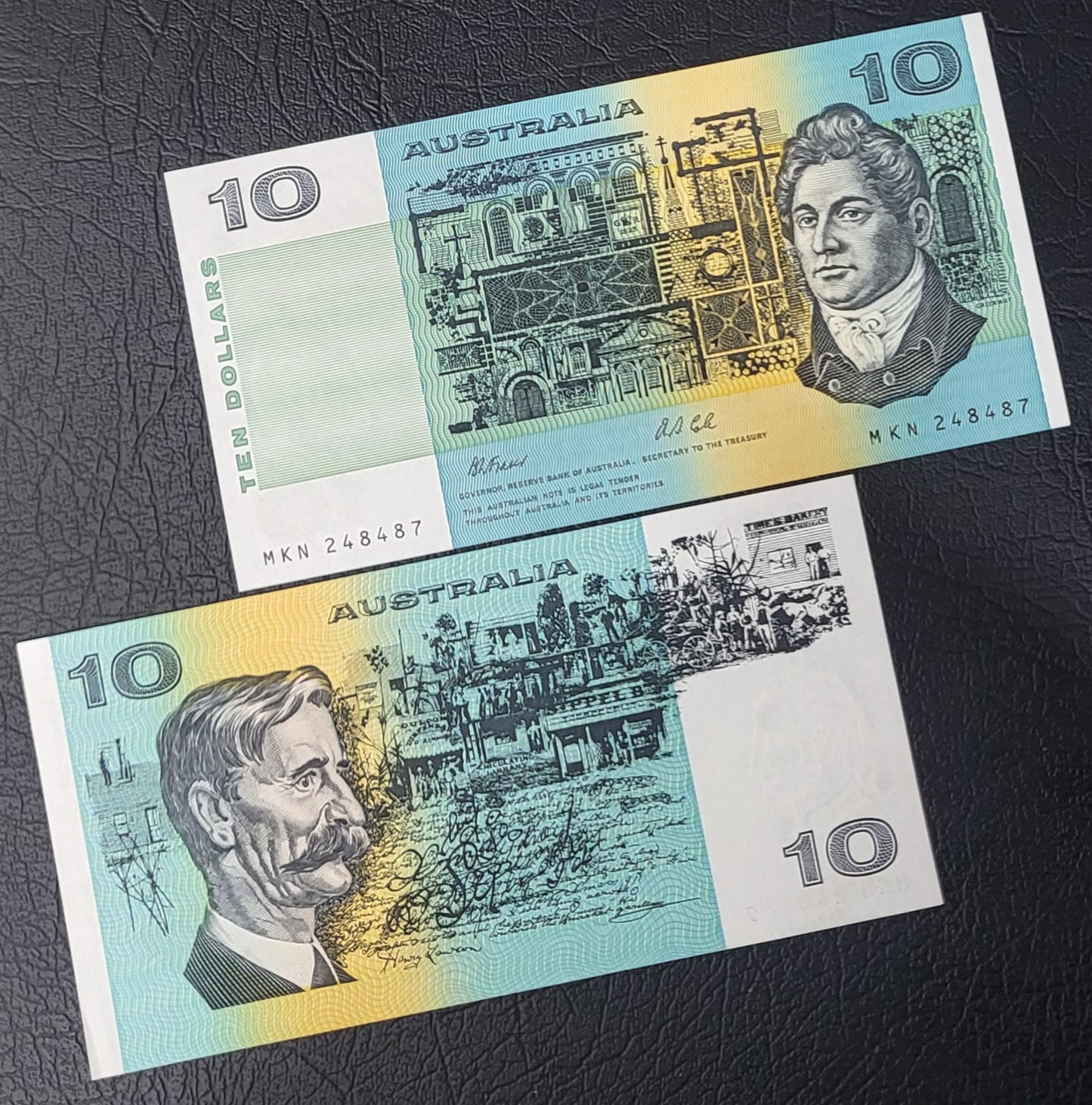 10 Ten Dollars 1989 Australia Uncirculated UNC