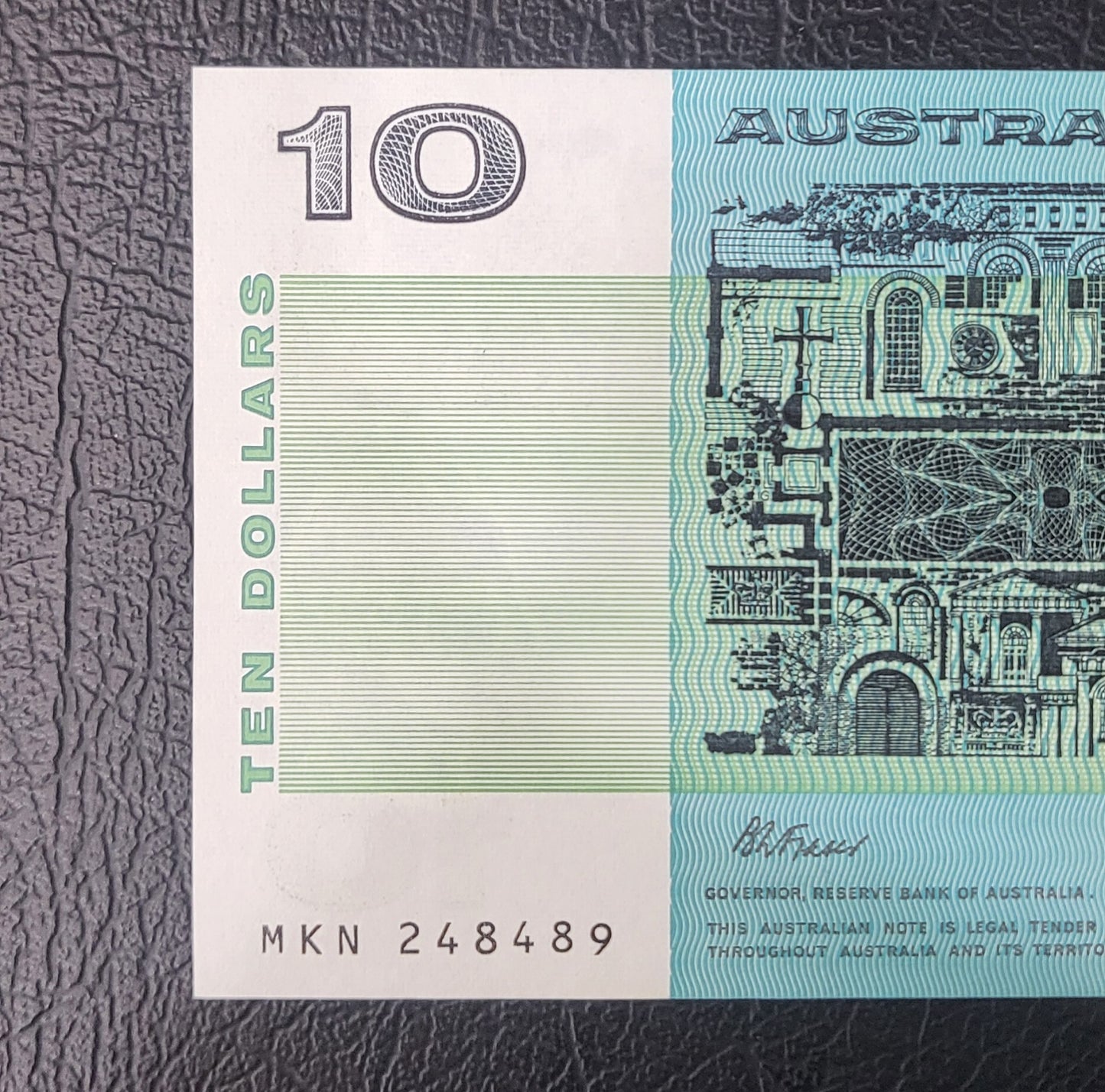 10 Ten Dollars 1989 Australia Uncirculated UNC