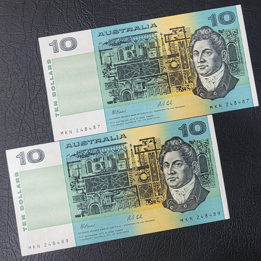 10 Ten Dollars 1989 Australia Uncirculated (UNC)