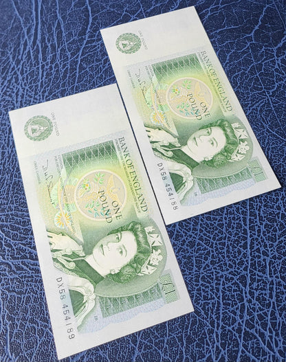 1 One Pound 1981 Great Britain Bank of England Uncirculated UNC GEM