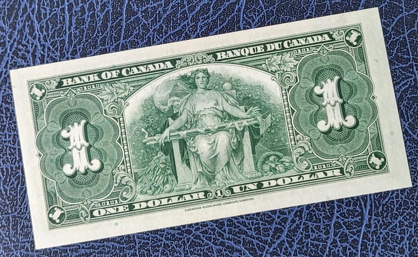1 One Dollar 1937 Canada Uncirculated Gem UNC Gordon & Towers