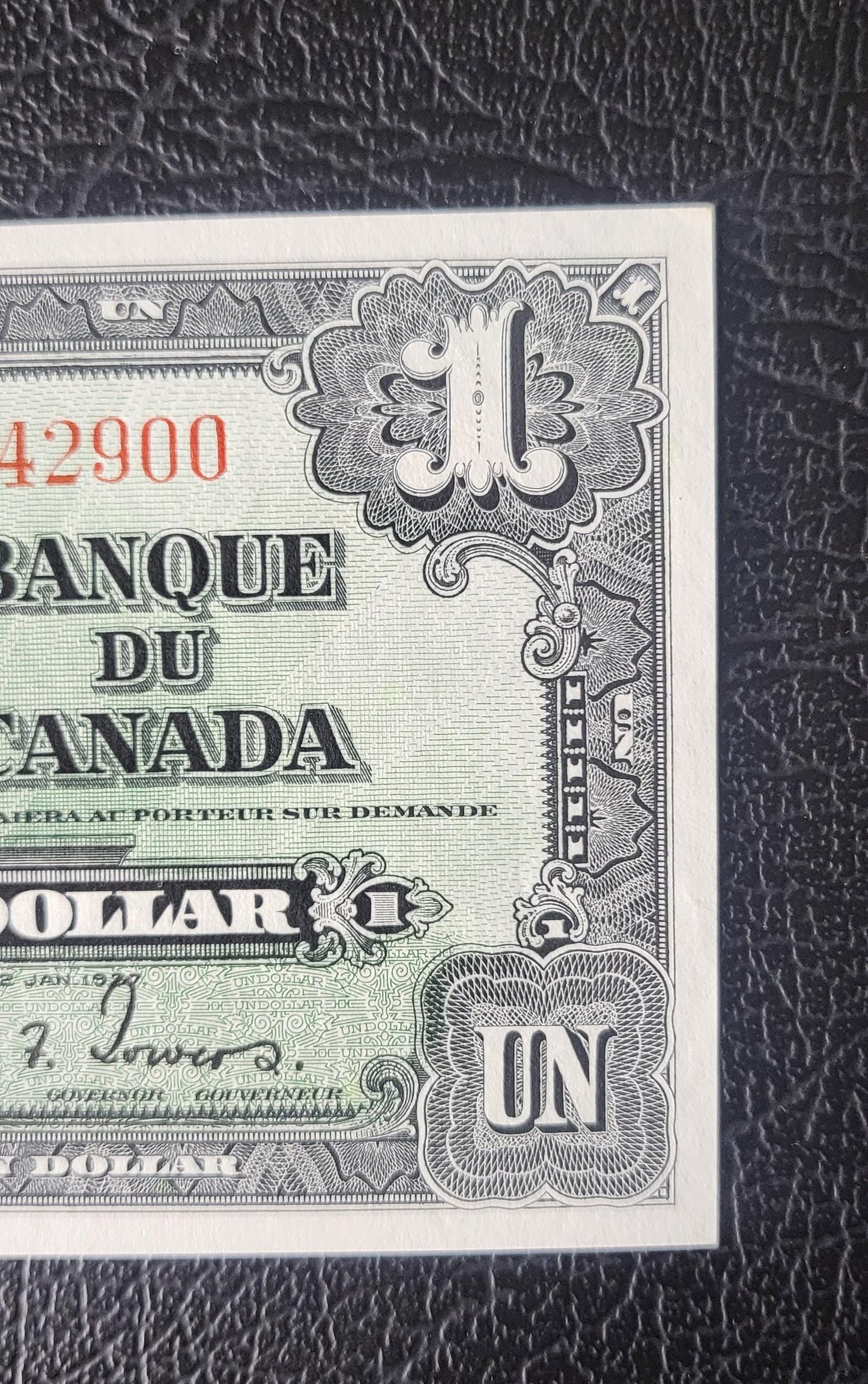1 One Dollar 1937 Canada Uncirculated Gem UNC Coyne & Towers
