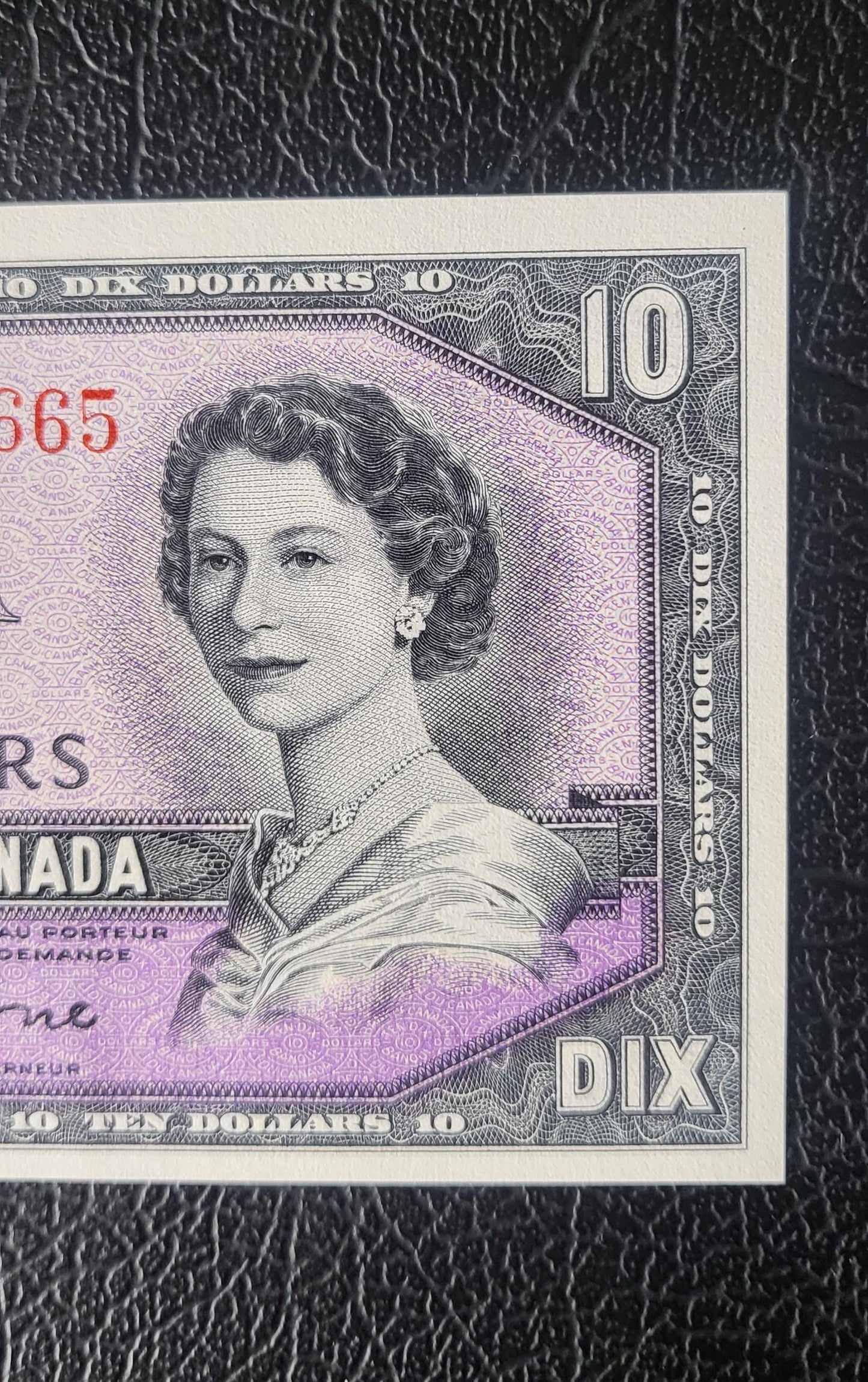 10 Dollars 1954 Canada Gem Uncirculated UNC Beattie Coyne (Rare in this quality)