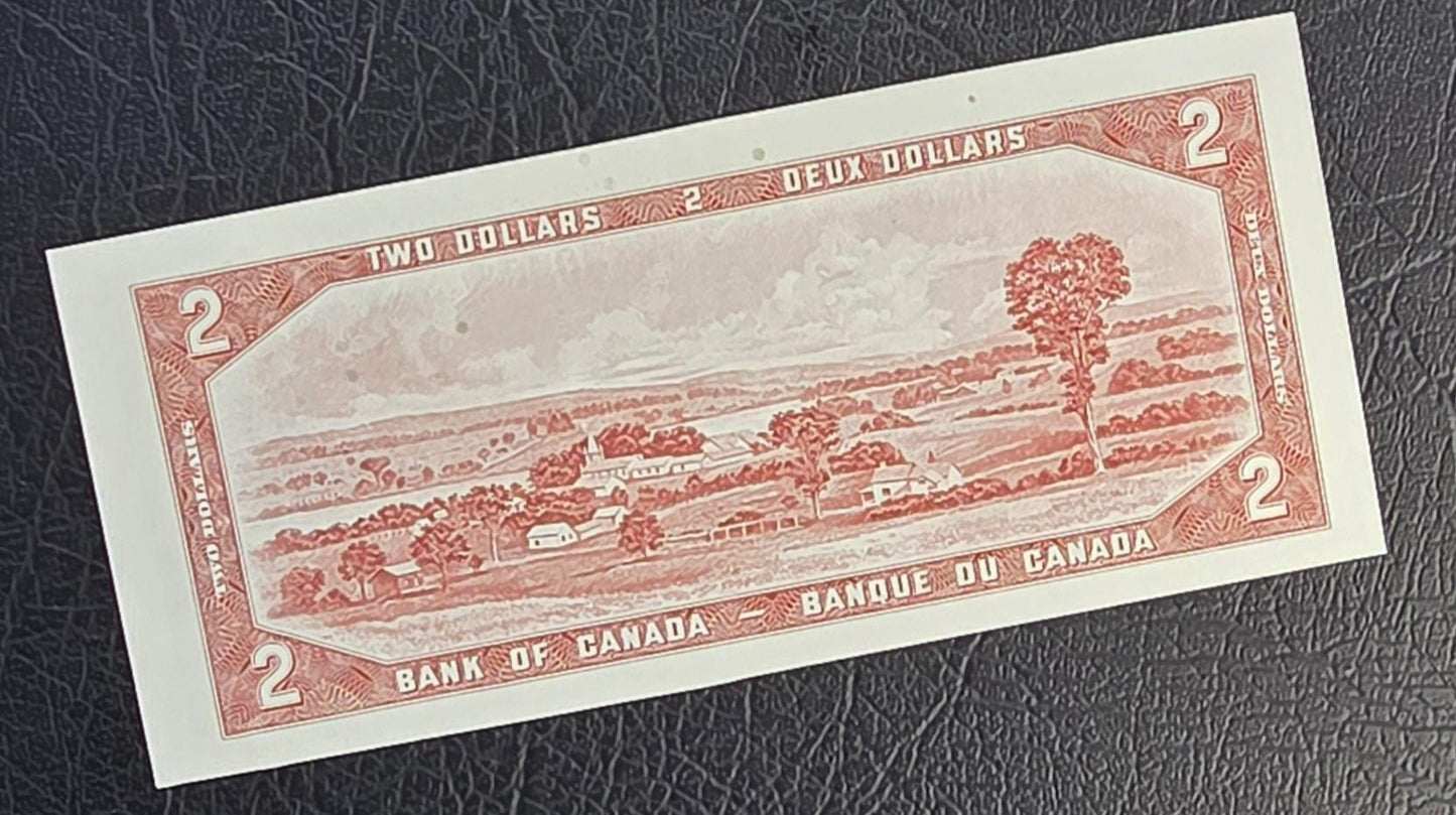 Two Dollars 1954 Canada Gem Uncirculated UNC