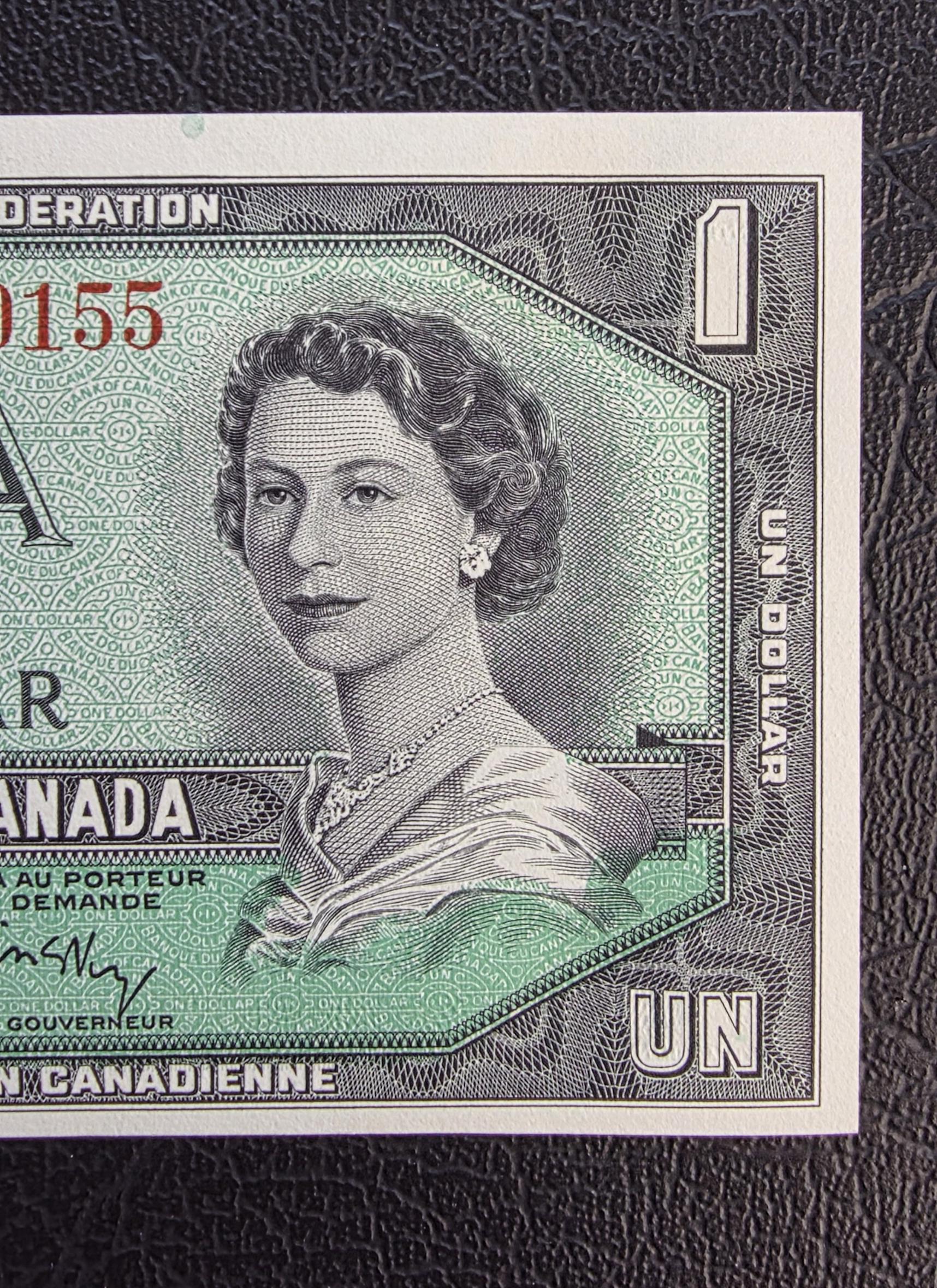 One Dollar 1967 Canada Gem Uncirculated UNC