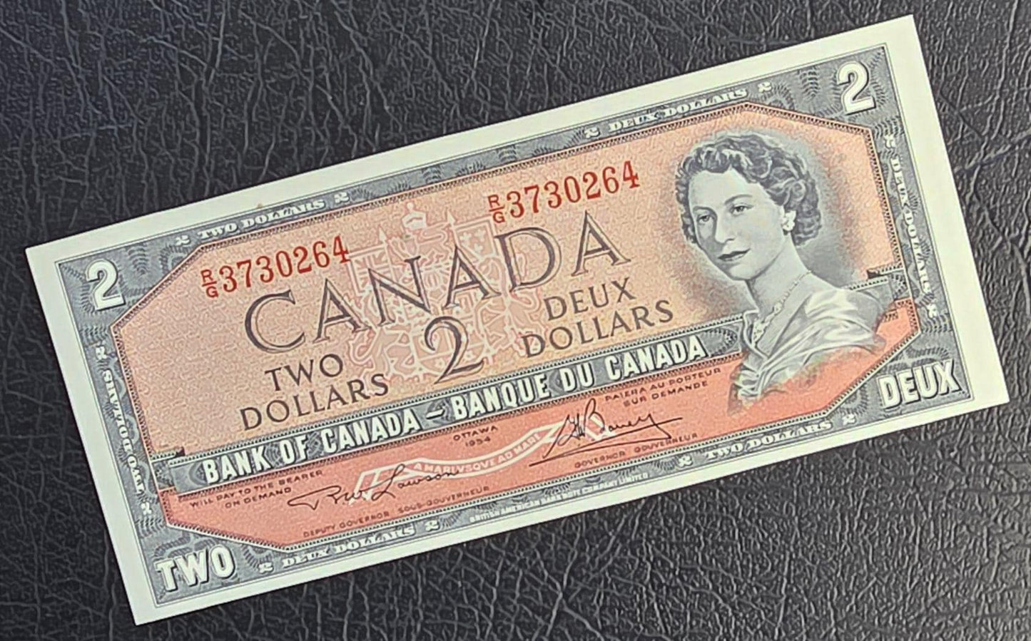Two Dollars 1954 Canada Gem Uncirculated UNC