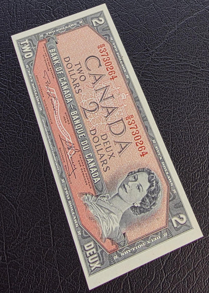 Two Dollars 1954 Canada Gem Uncirculated UNC