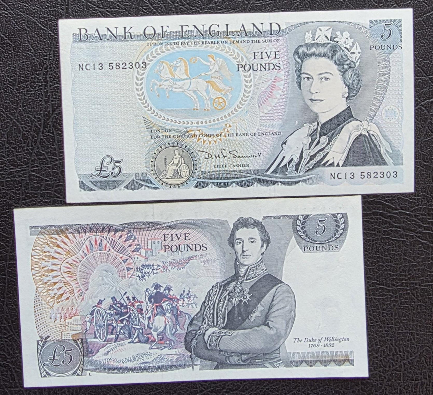 5 Five Pounds 1980 Great Britain United Kingdom Bank of England Uncirculated UNC