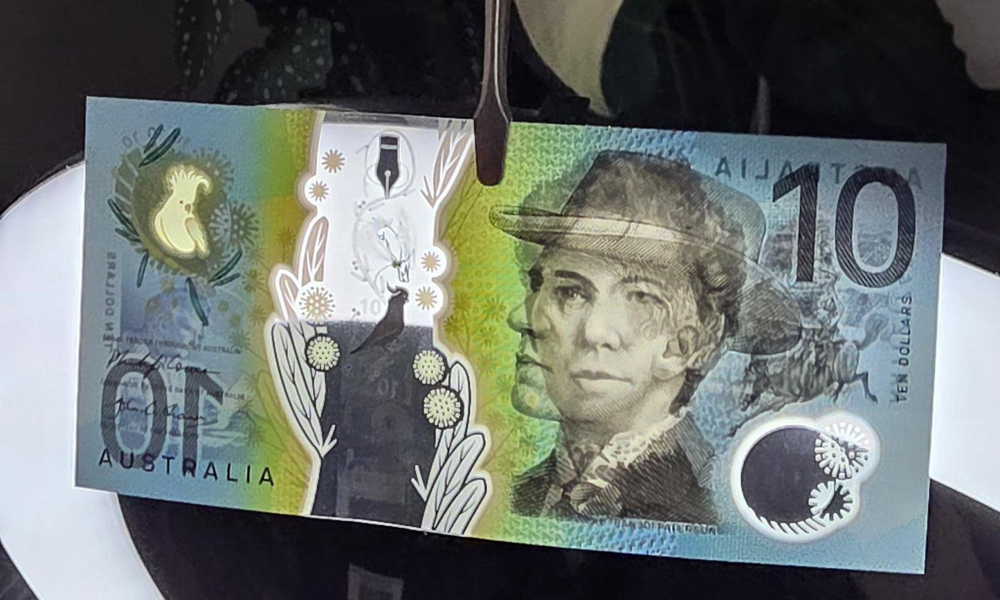 10 Ten Dollars 2017 Australia First issue Gem UNC Polymer