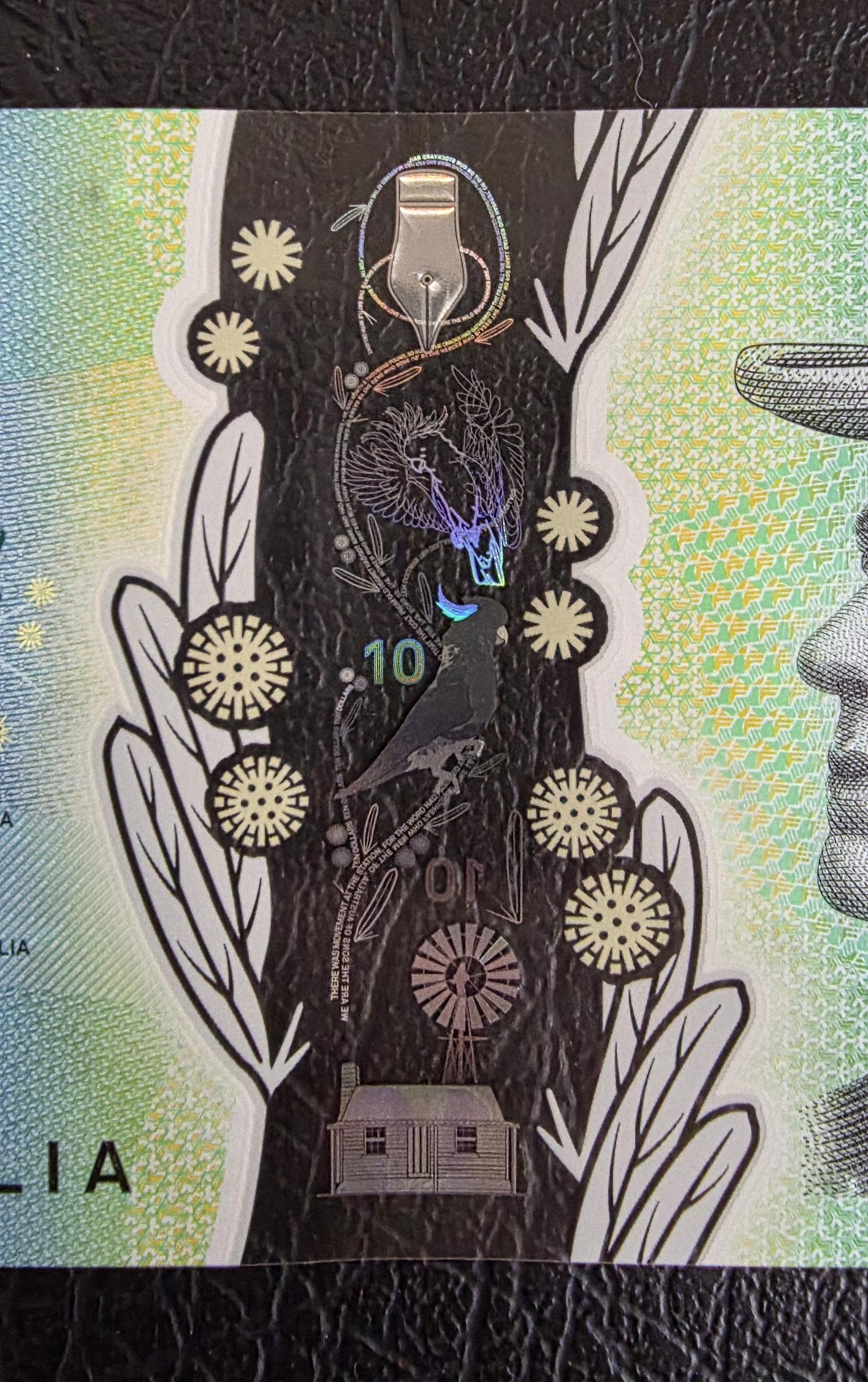 10 Ten Dollars 2017 Australia First issue Gem UNC Polymer