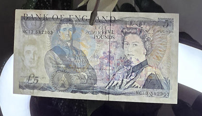 5 Five Pounds 1980 Great Britain United Kingdom Bank of England Uncirculated UNC