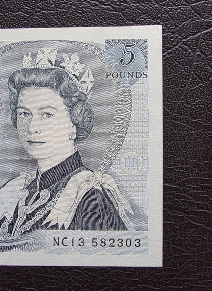 5 Five Pounds 1980 Great Britain United Kingdom Bank of England Uncirculated UNC