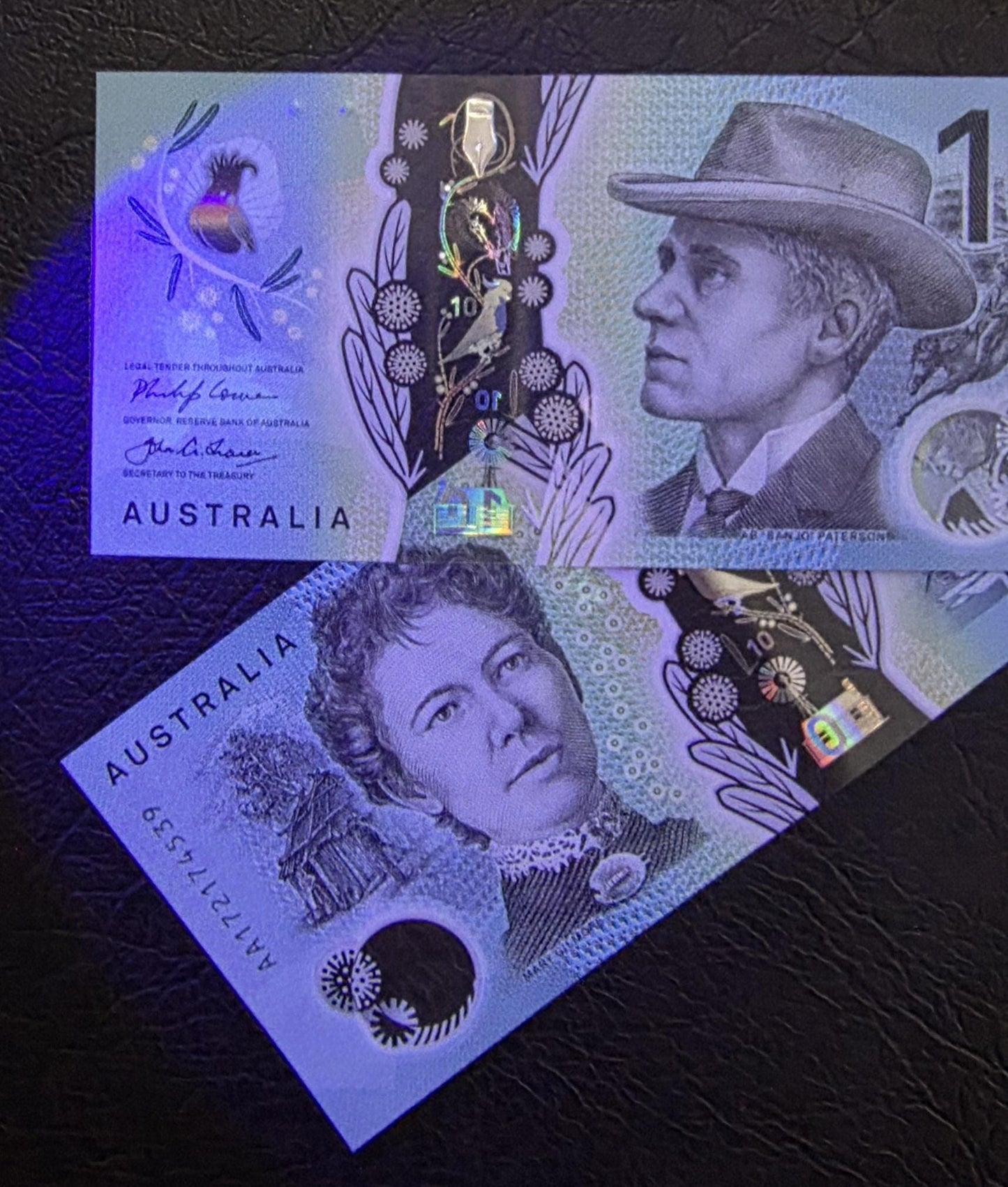 10 Ten Dollars 2017 Australia First issue Gem UNC Polymer