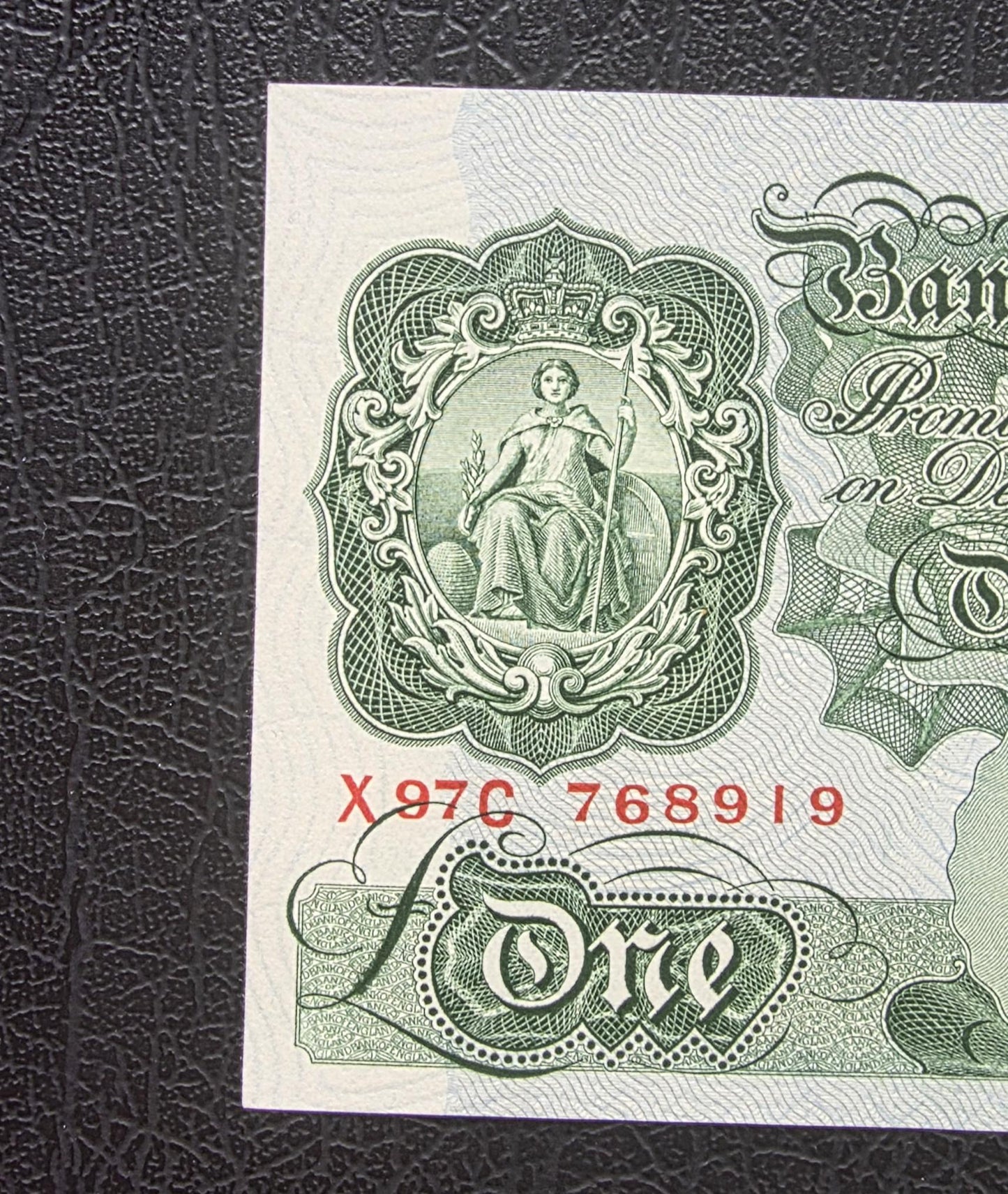 One Pound 1949- 1955 Great Britain England Beale Signature Gem Uncirculated UNC