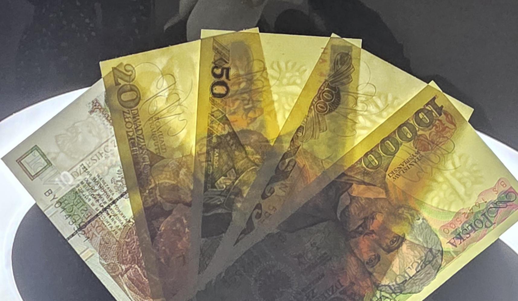 Set of 10, 20, 50, 100 and 10000 Zlotych 1976- 2016 Poland Uncirculated UNC (five notes)