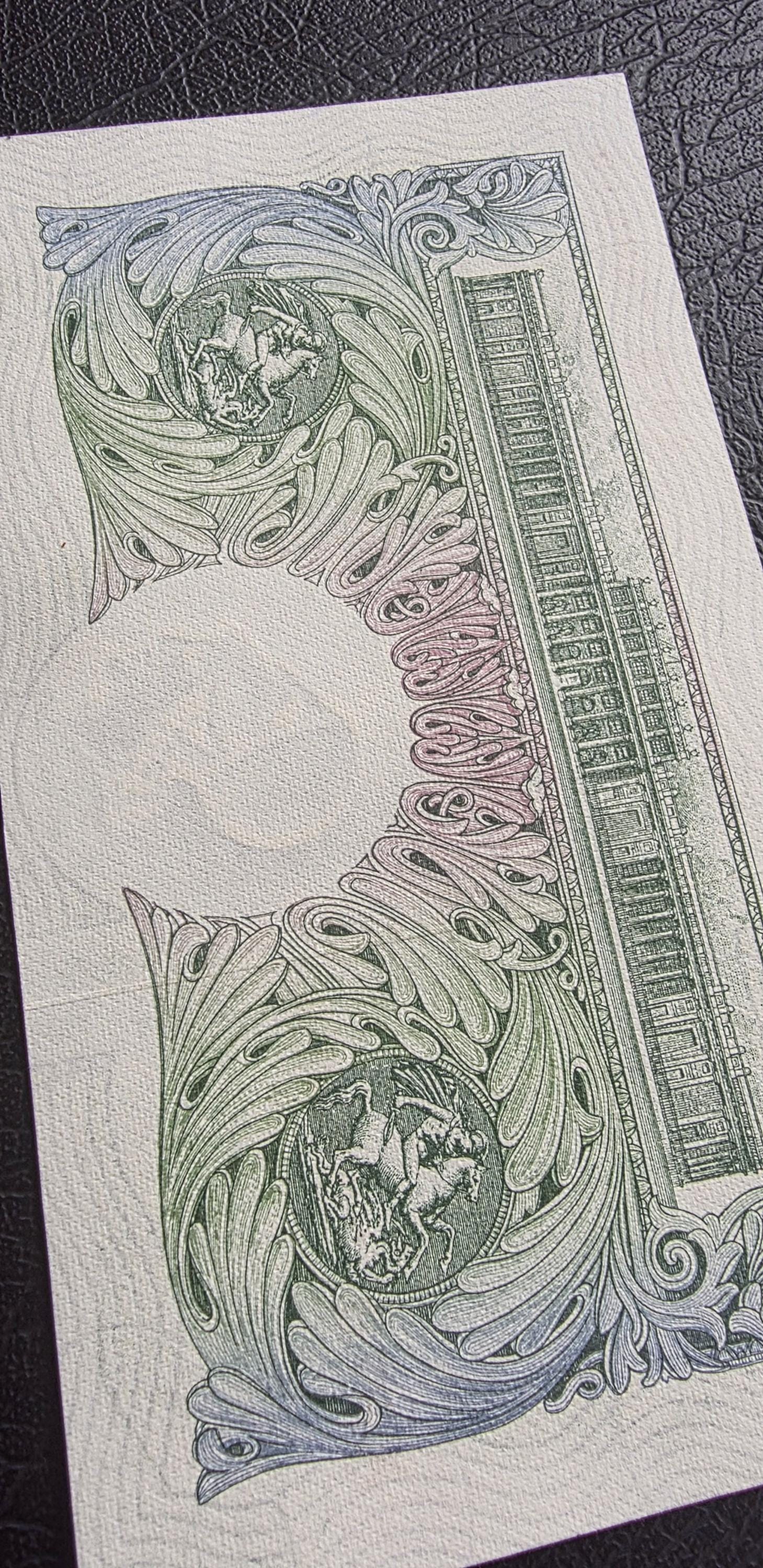 One Pound 1949- 1955 Great Britain England Beale Signature Gem Uncirculated UNC