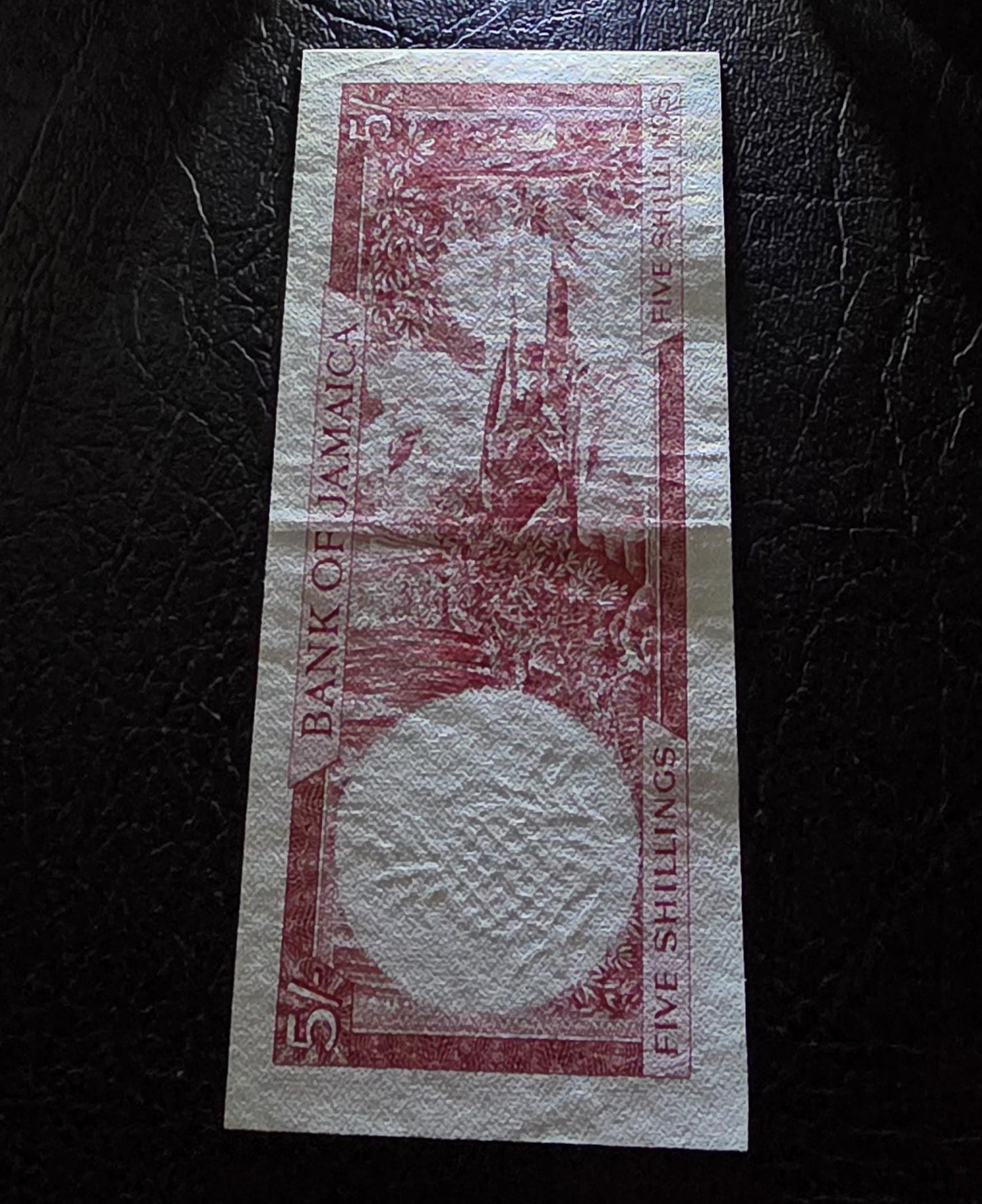 Set of 5, 10 and One (Shillings/ Pound) 1960s Pineapple Jamaica About Uncirculated AUNC Rare (Three notes)