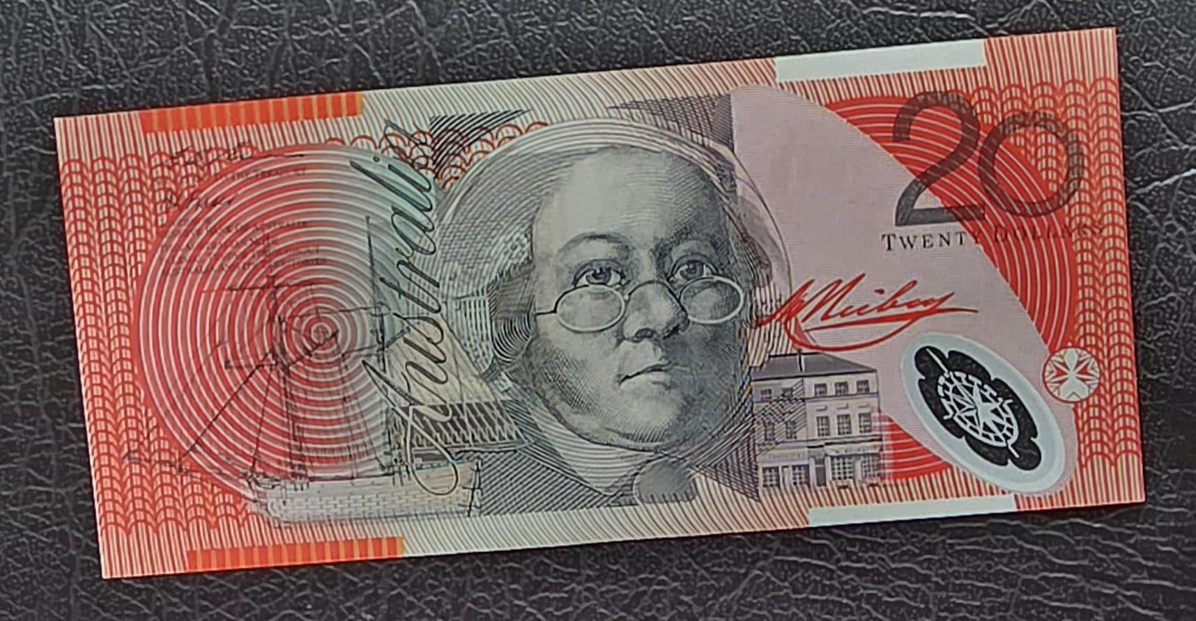 20 Twenty Dollars 1994 Australia Fraser Evans Gem Uncirculated Polymer