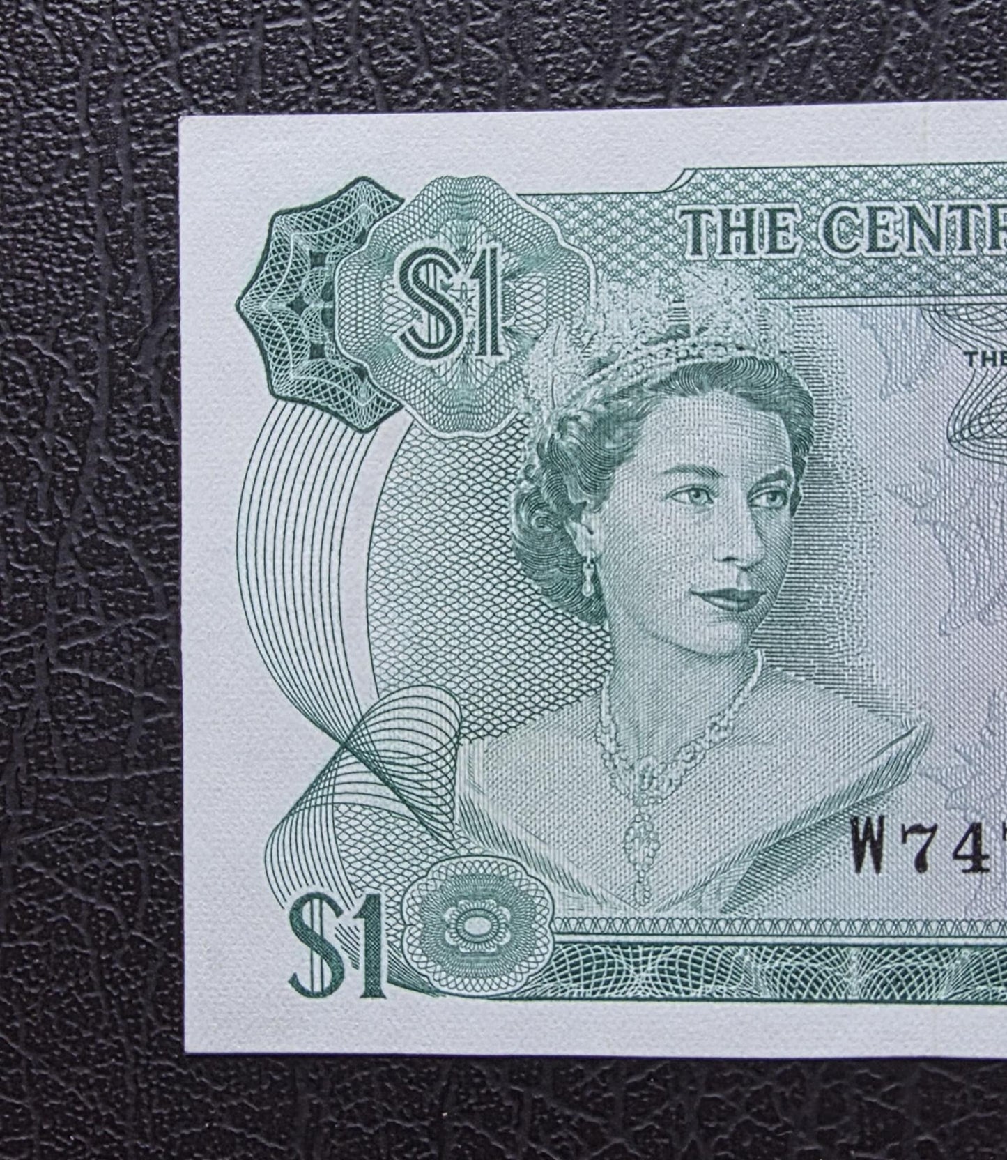 One 1 Dollar 1974 Bahamas British Colony Gem Uncirculated UNC