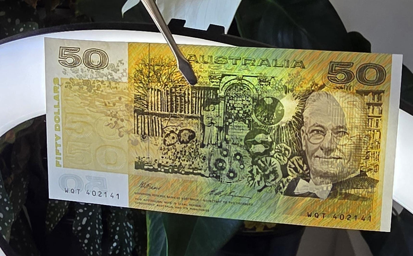 50 Fifty Dollars 1990s Australia Fraser & Evans Gem Uncirculated UNC