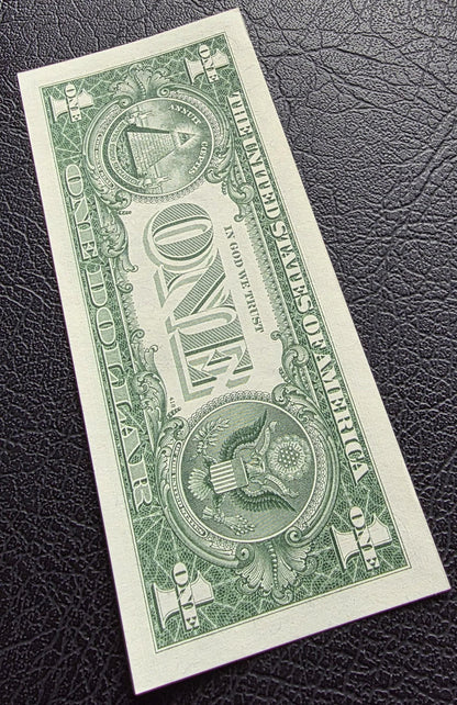 One Dollar 1957 Blue Seal STAR replacement note United States of America USA Gem Uncirculated UNC