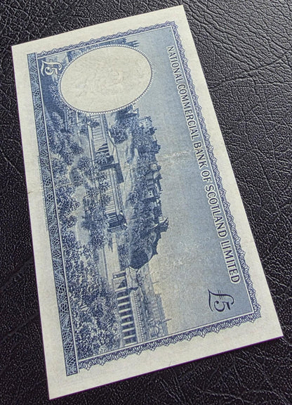 Set of 1 and 5 Pounds 1963- 1968 Scotkand About Uncirculated AUNC- Rare