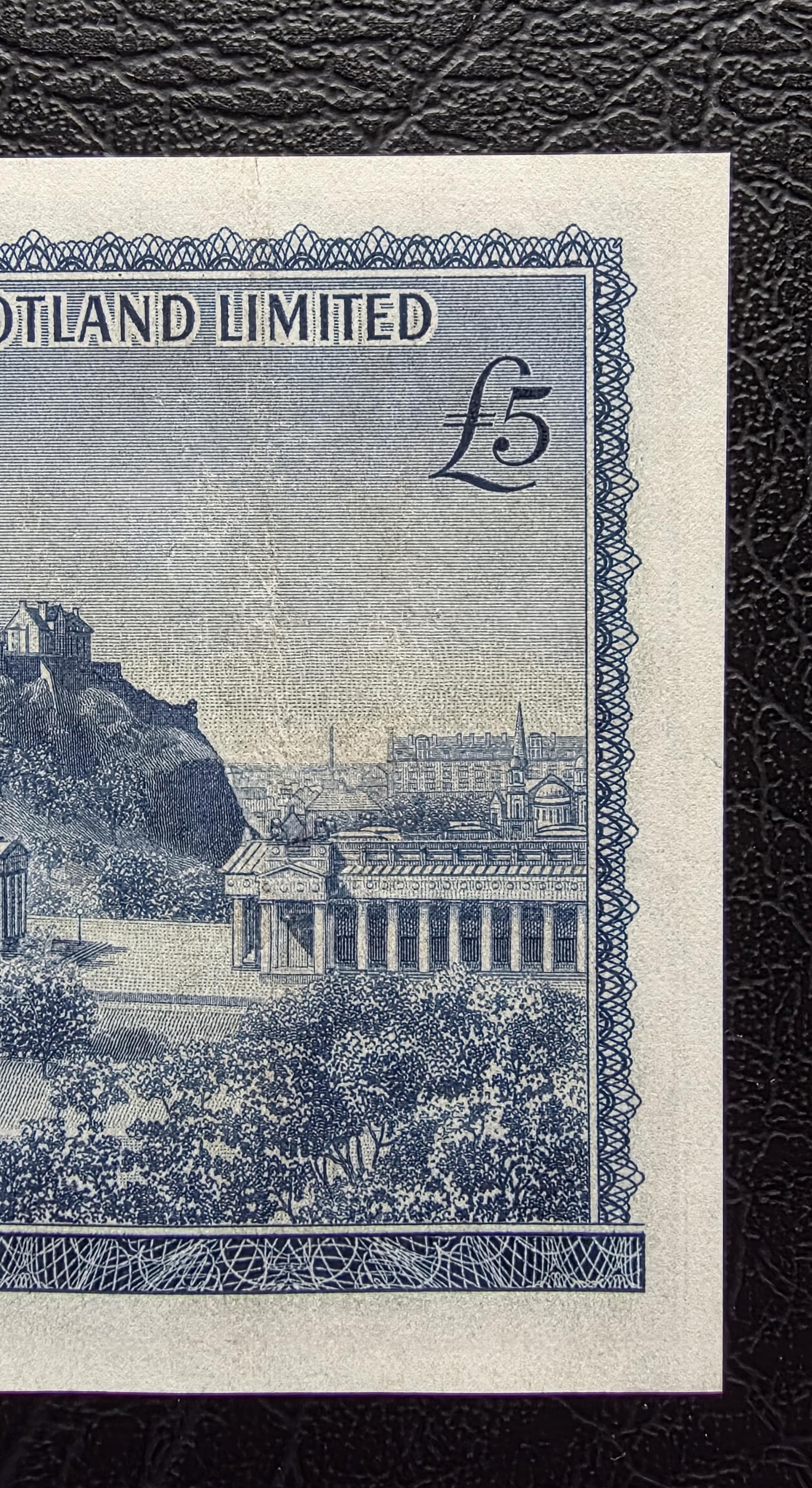 Set of 1 and 5 Pounds 1963- 1968 Scotkand About Uncirculated AUNC- Rare