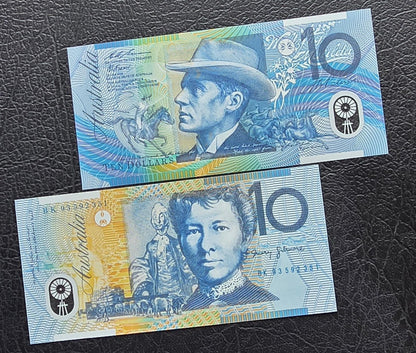 10 dollars Australia notes Gem Uncirculated UNC