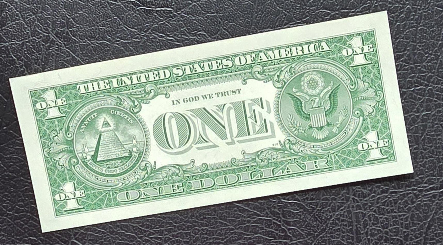 One Dollar 1957 Blue Seal STAR replacement note United States of America USA Gem Uncirculated UNC