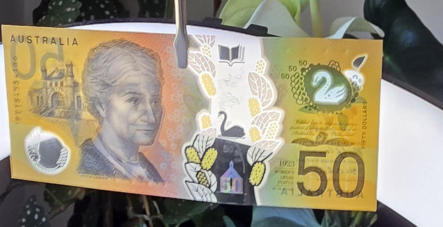50 Dollars Australia 2018 polymer notes Gem Uncirculated UNC