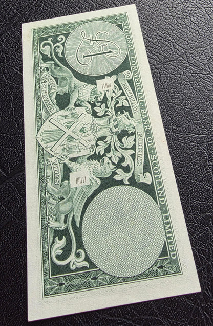 Set of 1 and 5 Pounds 1963- 1968 Scotkand About Uncirculated AUNC- Rare