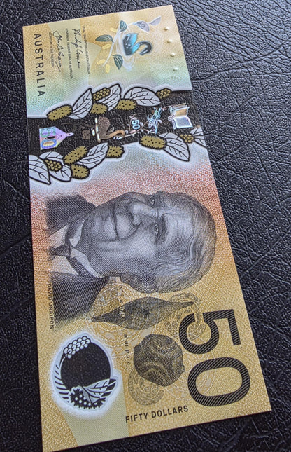50 Dollars Australia 2018 polymer notes Gem Uncirculated UNC