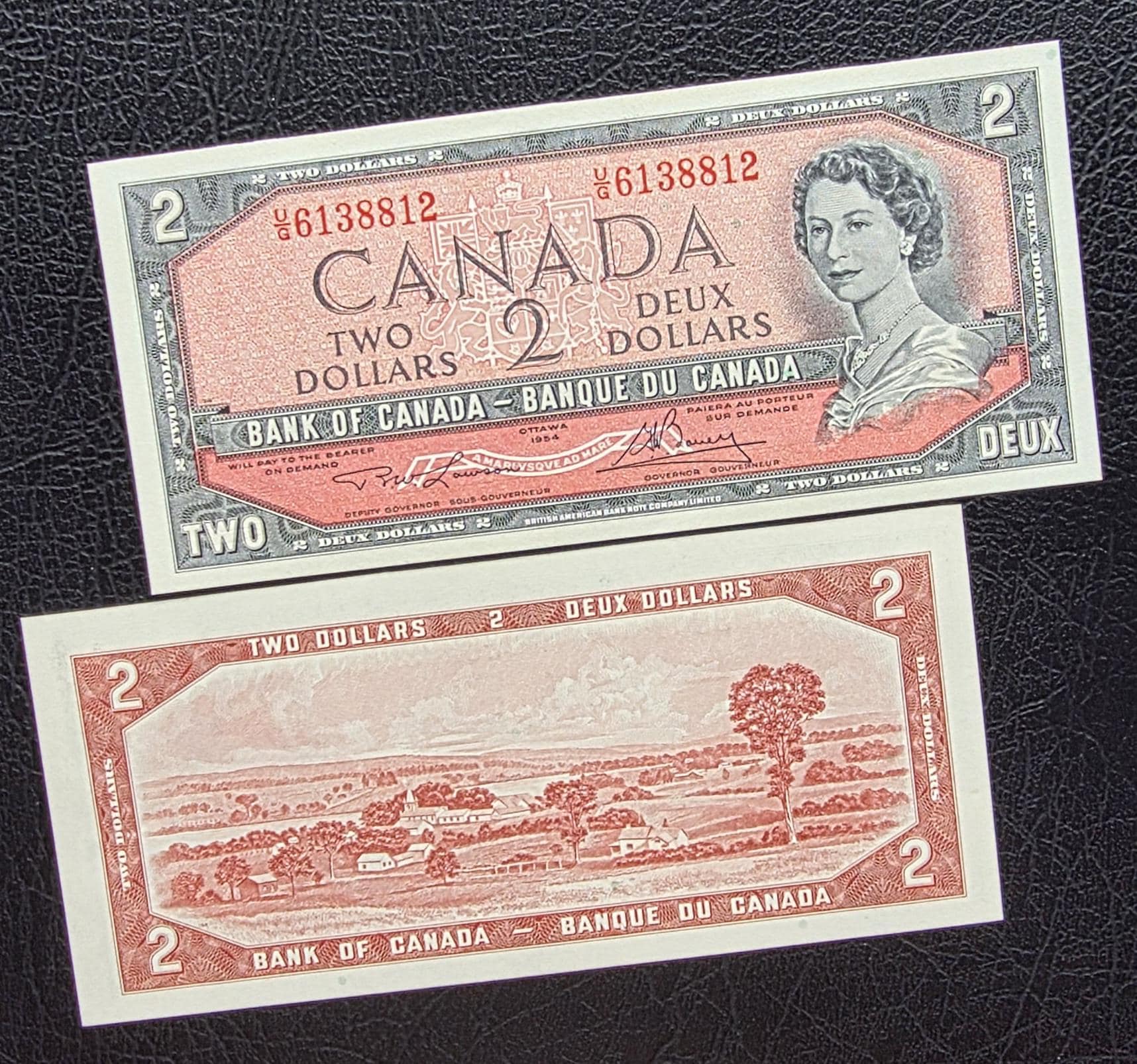 Two Dollars 1954 Canada Gem Uncirculated UNC