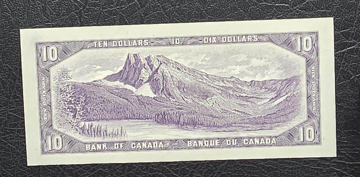 10 Dollars 1954 Canada Uncirculated UNC