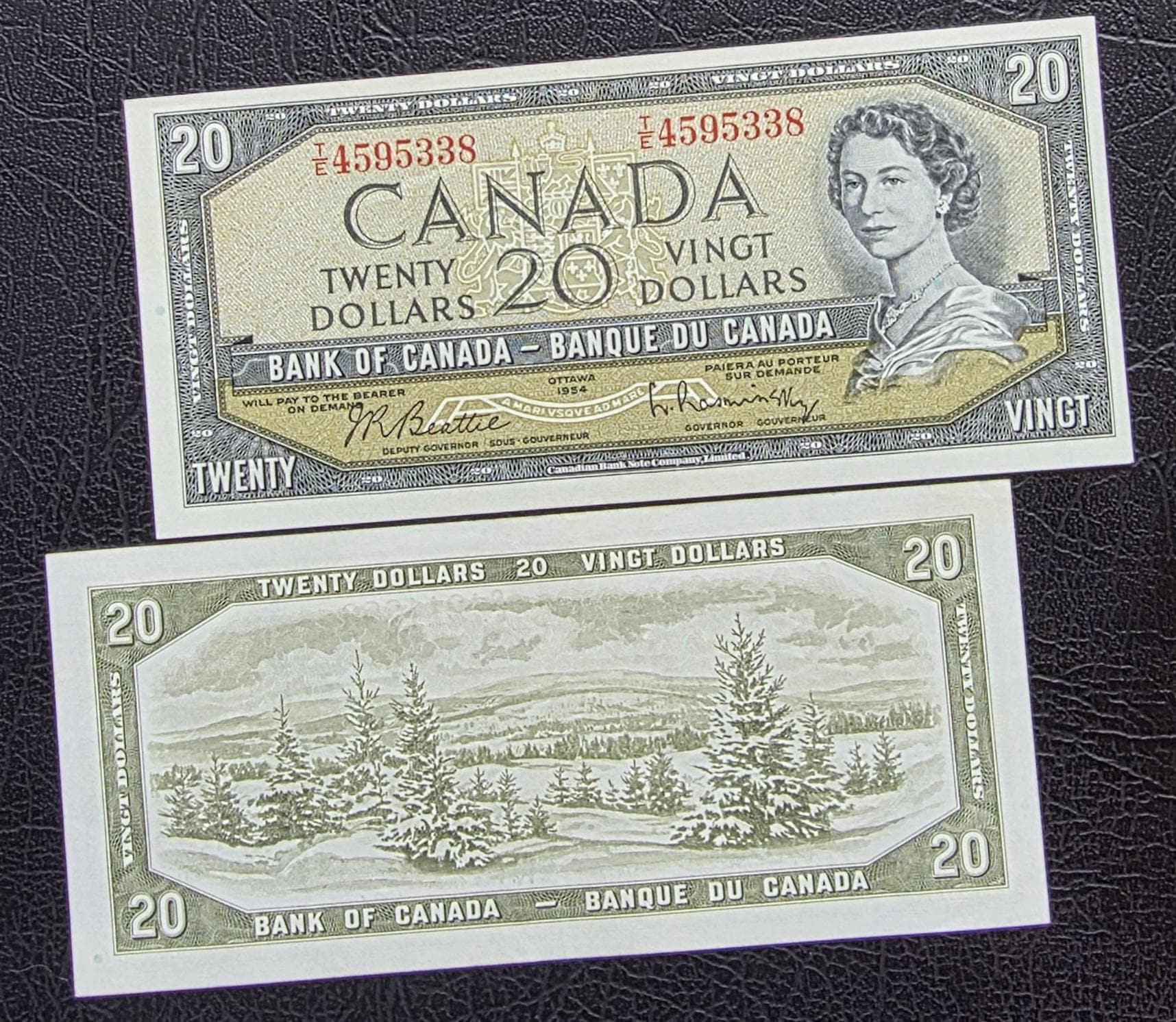 20 Dollars 1954 Canada Uncirculated UNC