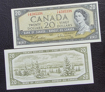 20 Dollars 1954 Canada Uncirculated UNC