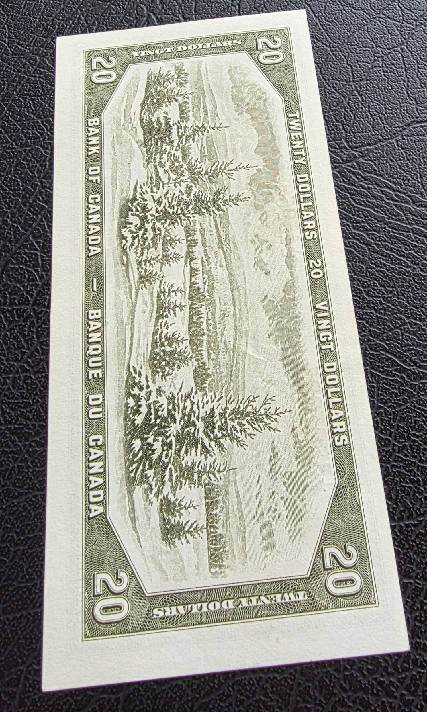 20 Dollars 1954 Canada Uncirculated UNC