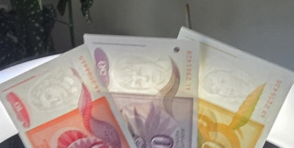 Set of 10, 50, 100 Dinara 1990s Yugoslavia notes Uncirculated UNC (three notes)